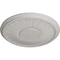Ekena Millwork Leandros Ceiling Medallion (Fits Canopies up to 6 3/8"), 19 7/8"OD x 1 1/4"P, Ultra Pure White CM22LNUWF - alternate 3